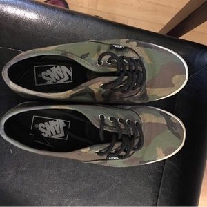 Camo Vans